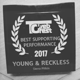 T.O Webfest 2017 best supporting performance sierra pitkin